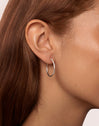 Pendientes Aro Maria M Acero