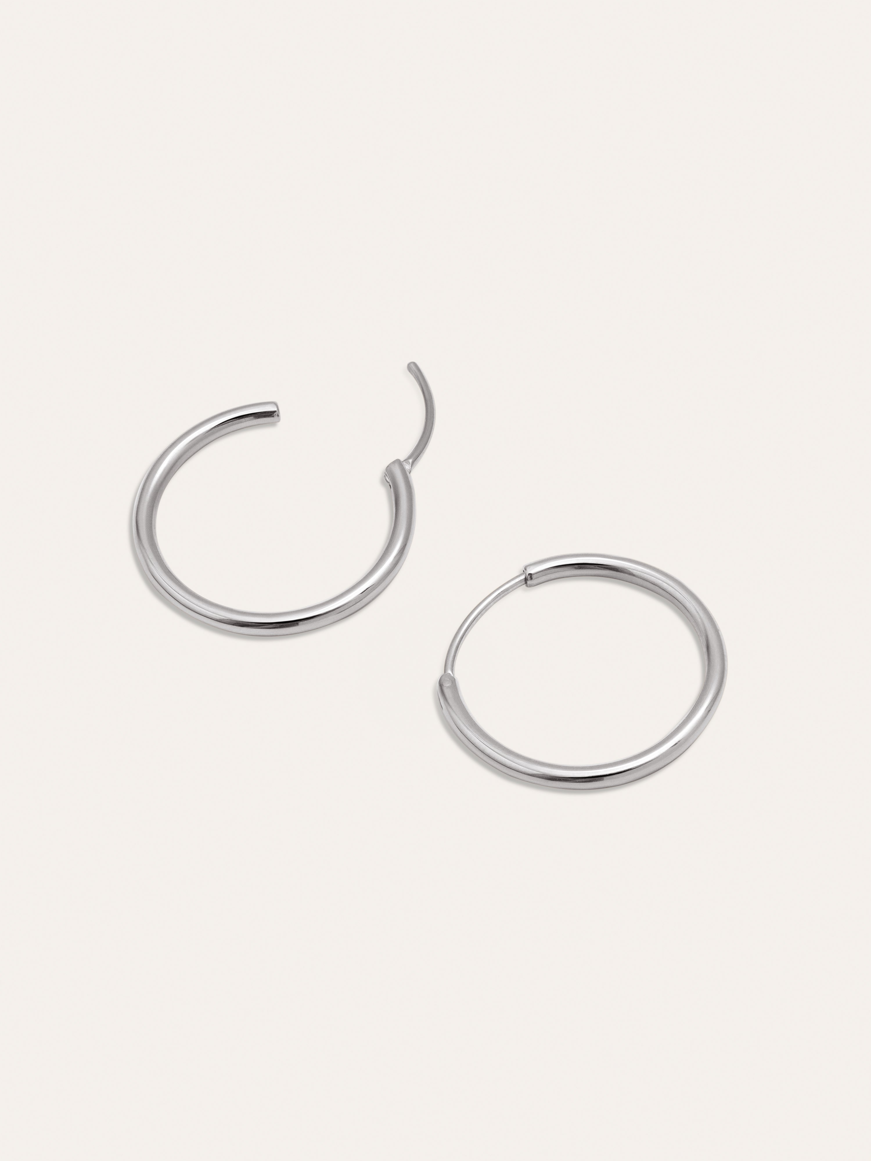 Pendientes Aro Maria M Acero