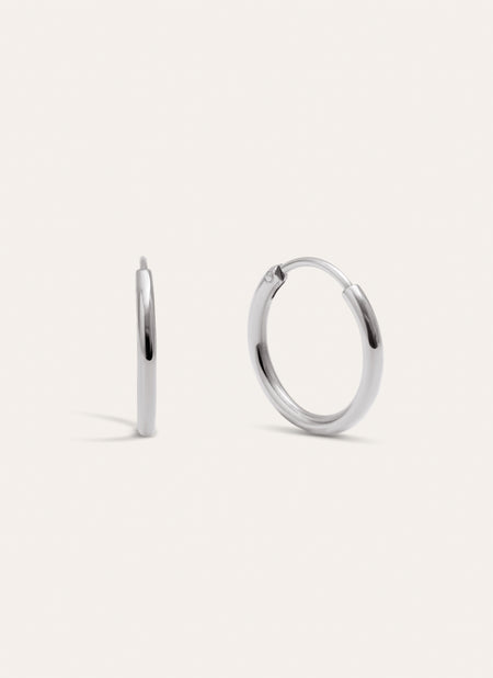 Pendientes Aro Maria S Acero
