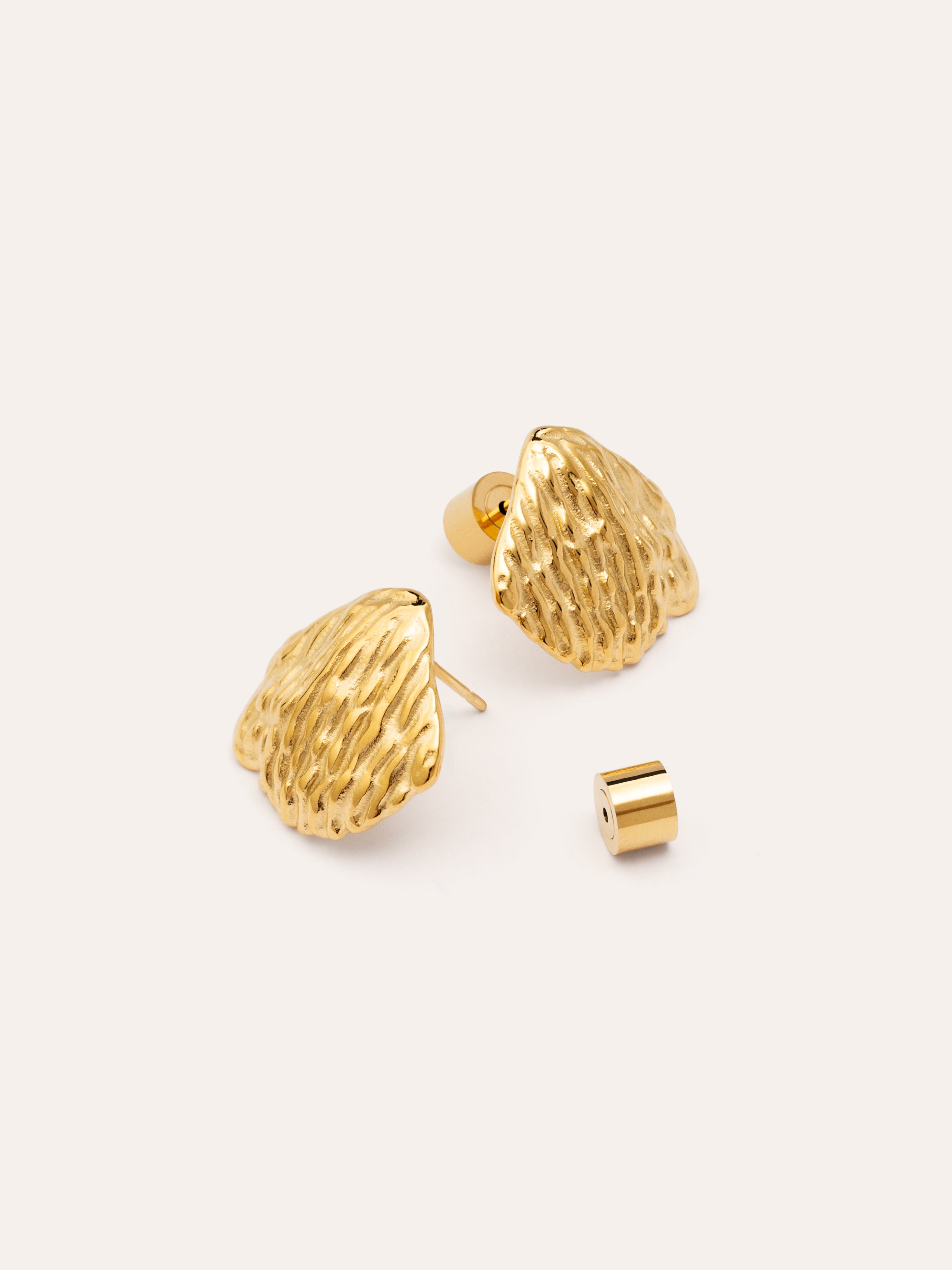 Pendientes Maris Acero Baño Oro