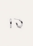 Nairo Stainless Steel Gold Hoop Earrings