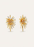 Fireworks Gold Earrings