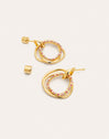 Oria Colors Gold Earrings