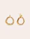 Oria Colors Gold Earrings