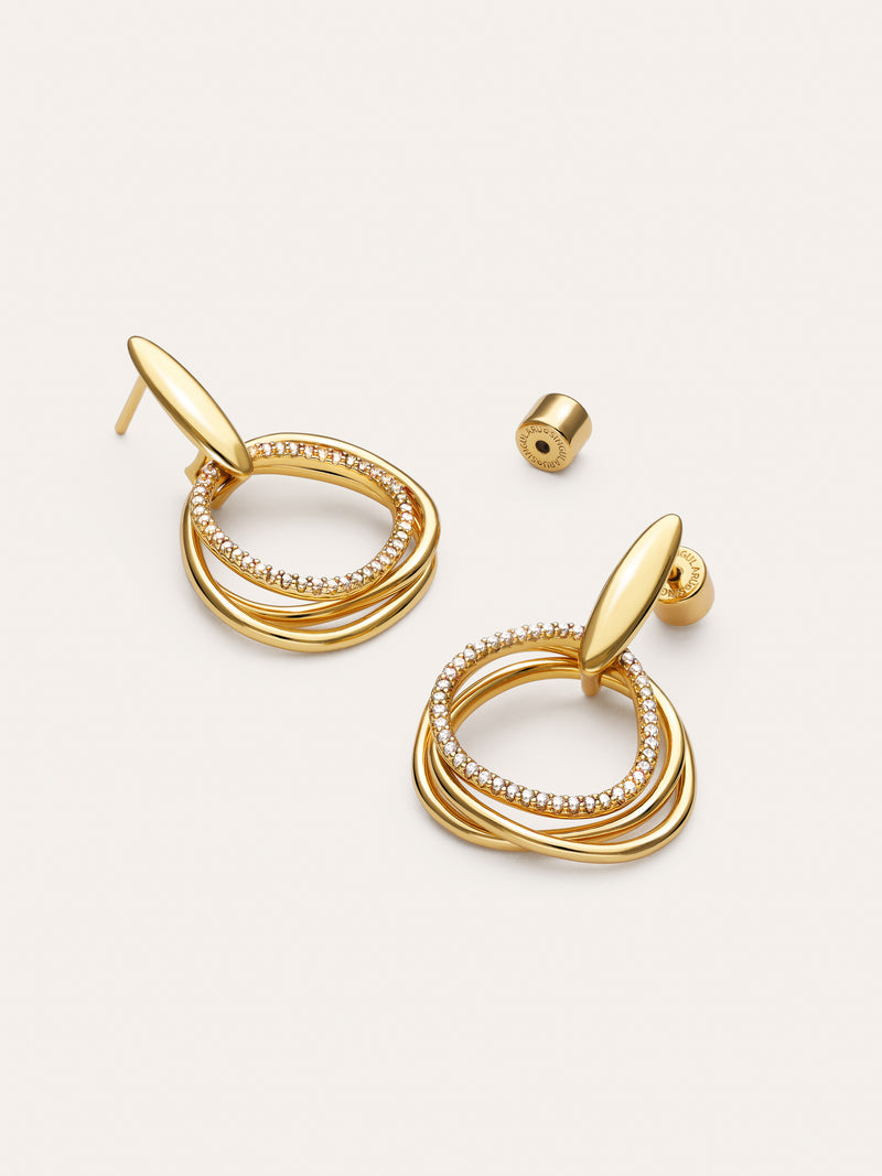 Pendientes Oria Baño Oro