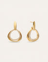 Pendientes Oria Baño Oro