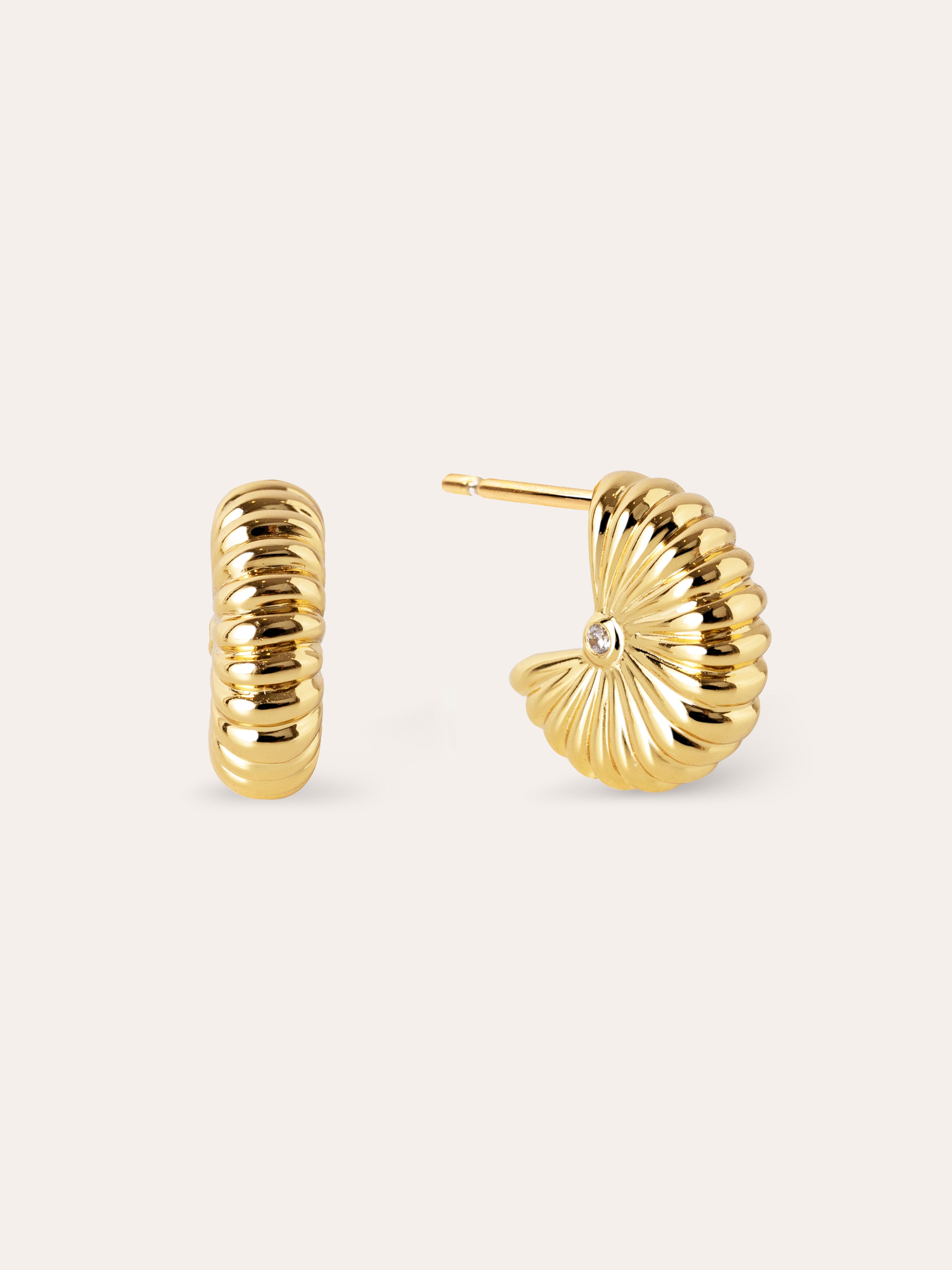 Port Gold Earrings 