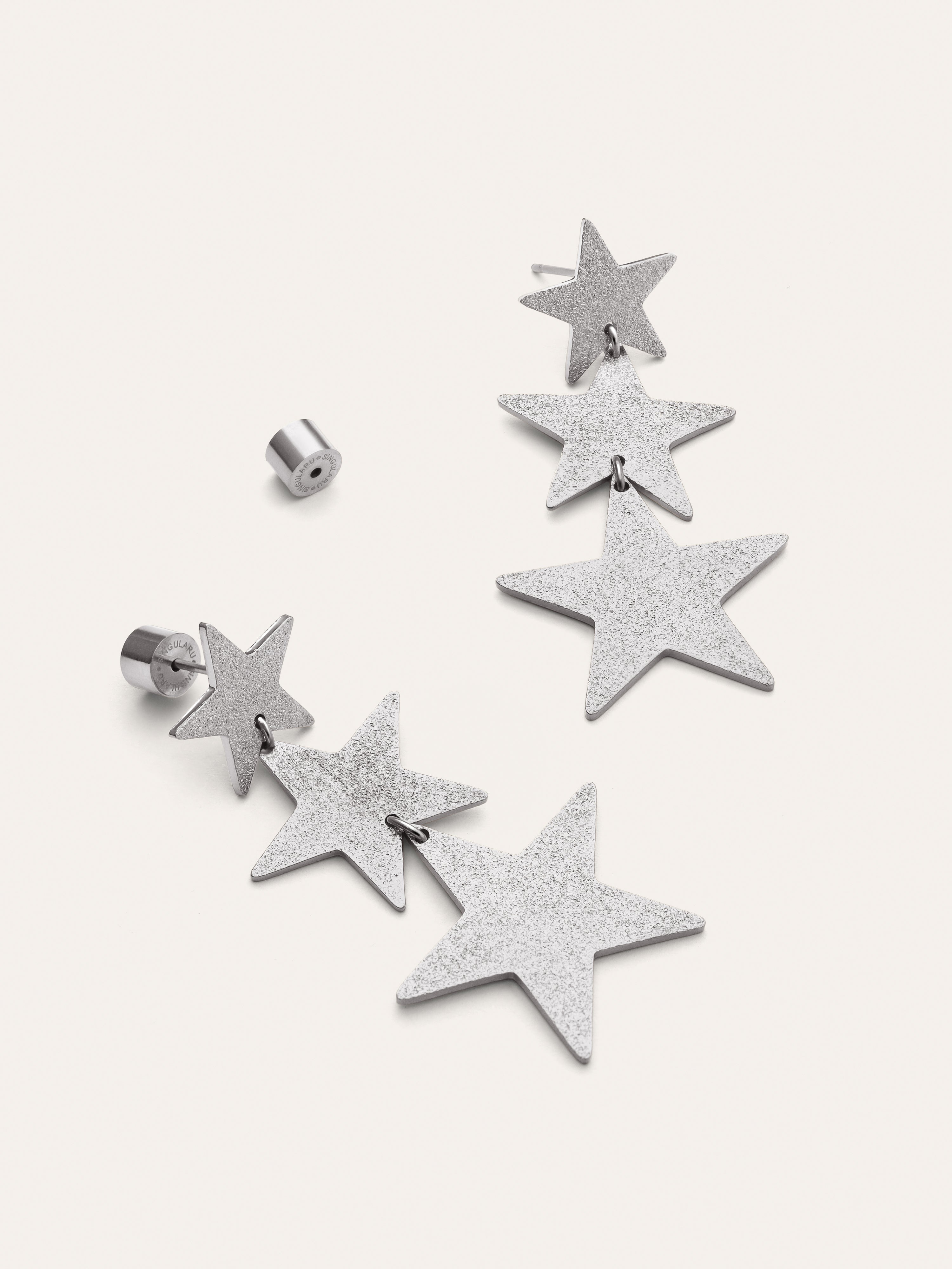 Pendientes Shinning Stars Acero