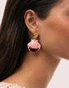 Sira Hoop Earrings Gold Plated Steel