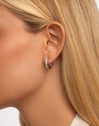 Swirl Stainless Steel  Earrings 