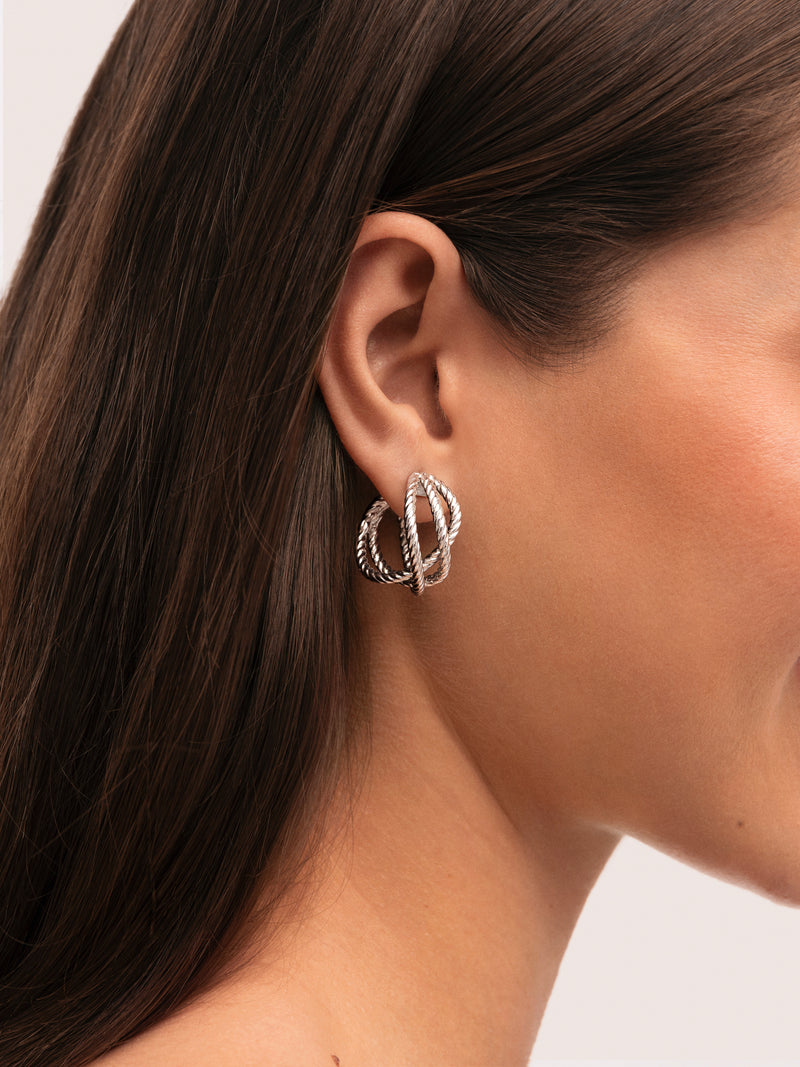 Boucles d'oreilles créoles Vincla