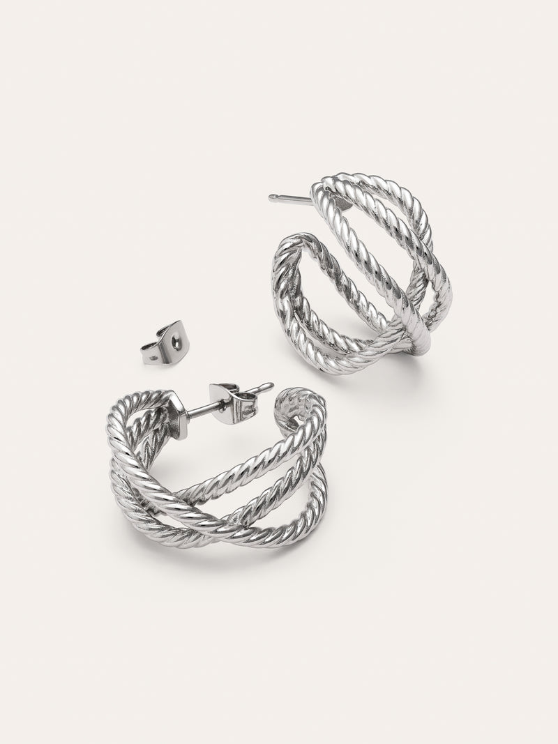 Boucles d'oreilles créoles Vincla