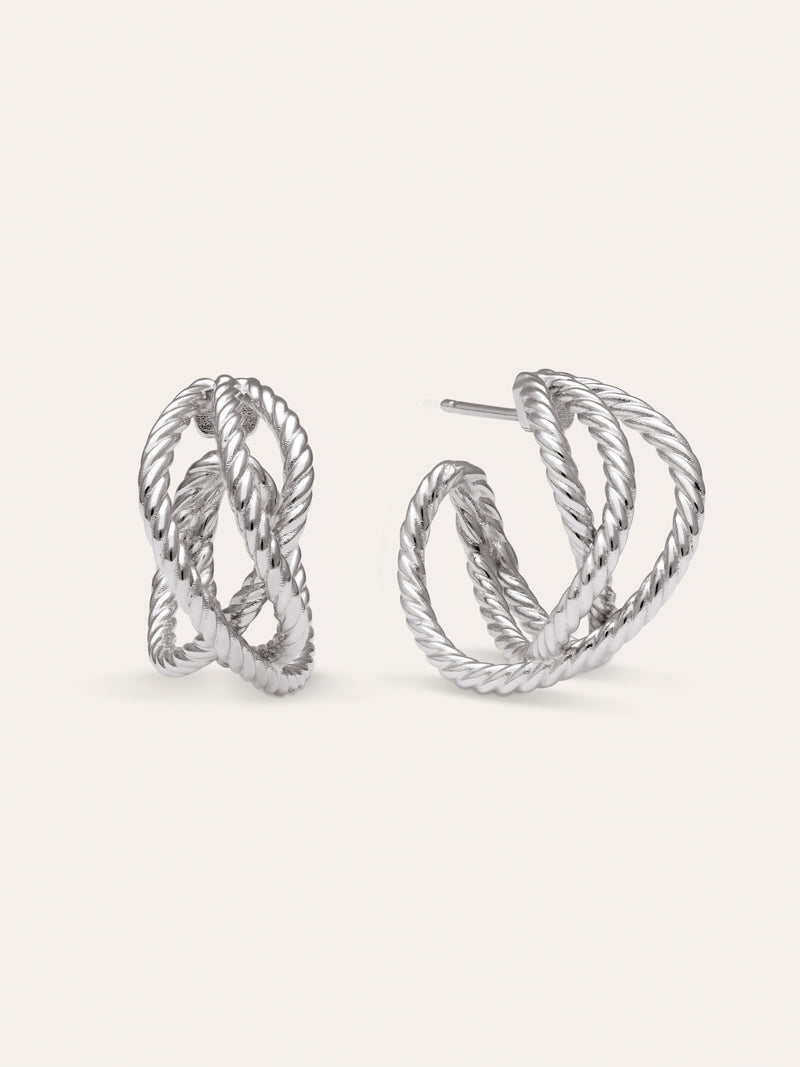 Boucles d'oreilles créoles Vincla