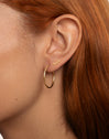 3 Star Gold Single Earring