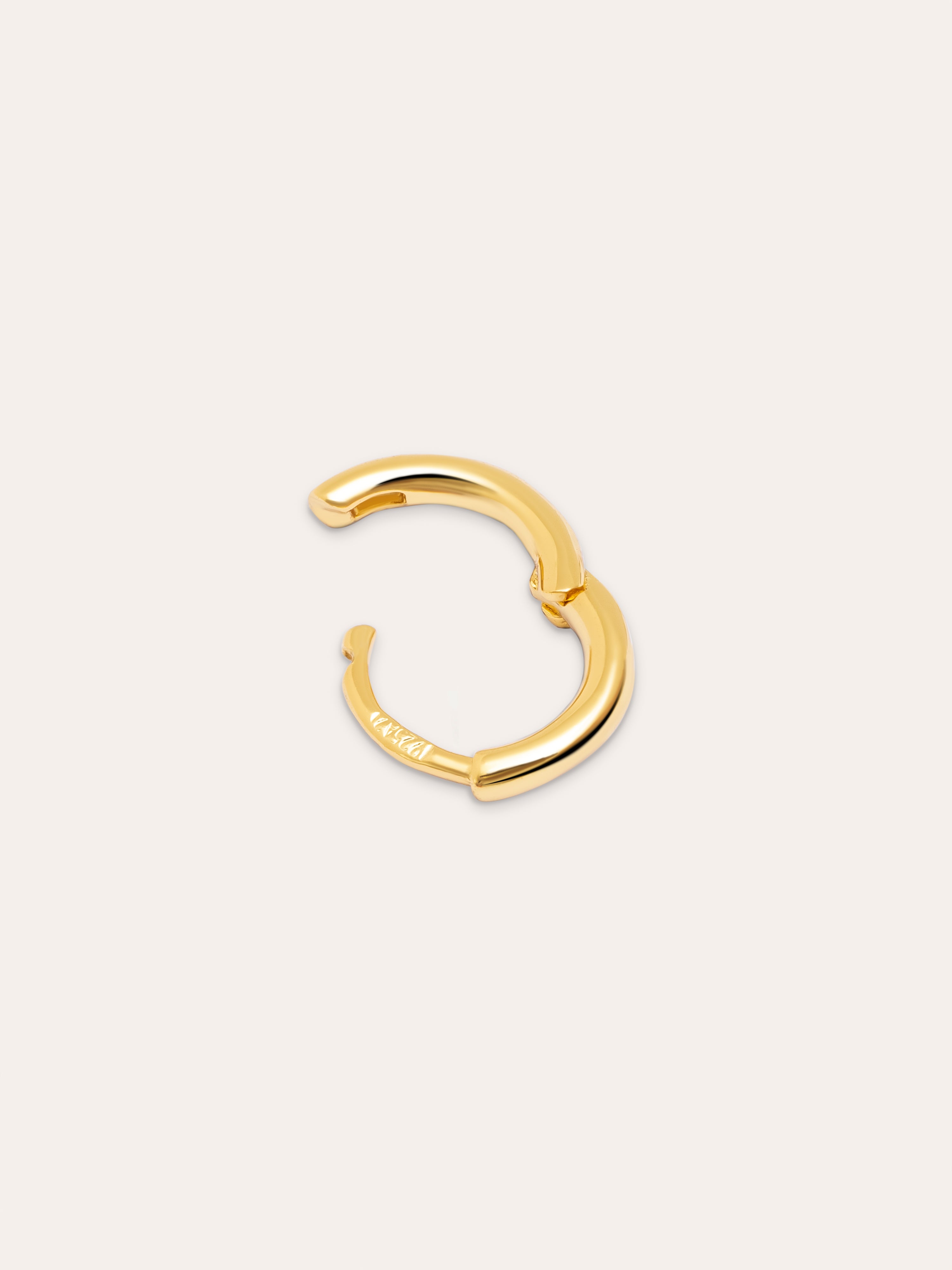 Klein 7 Gold Hoop Single Earring