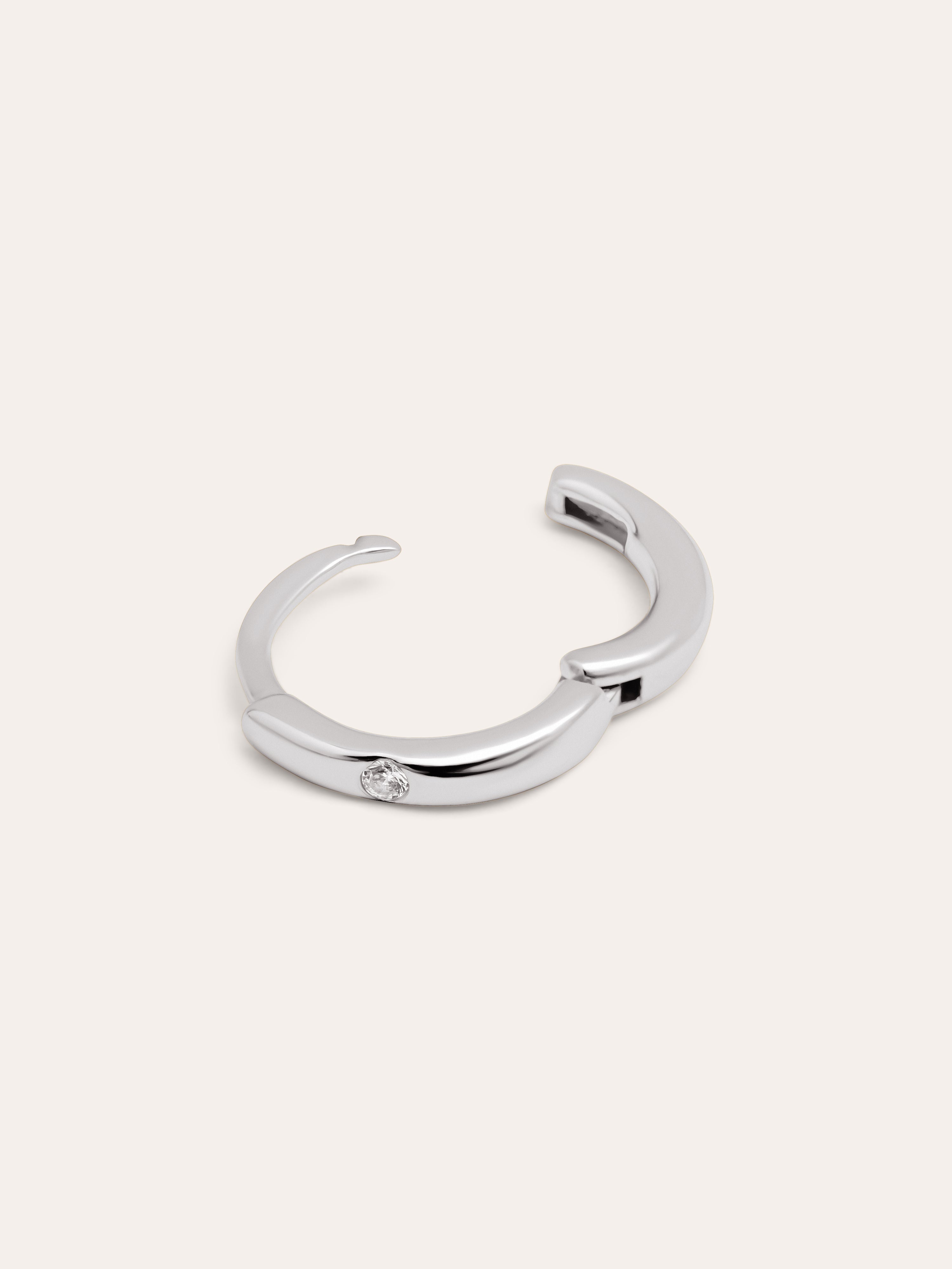 Single Hoop Earring Klein Spark M