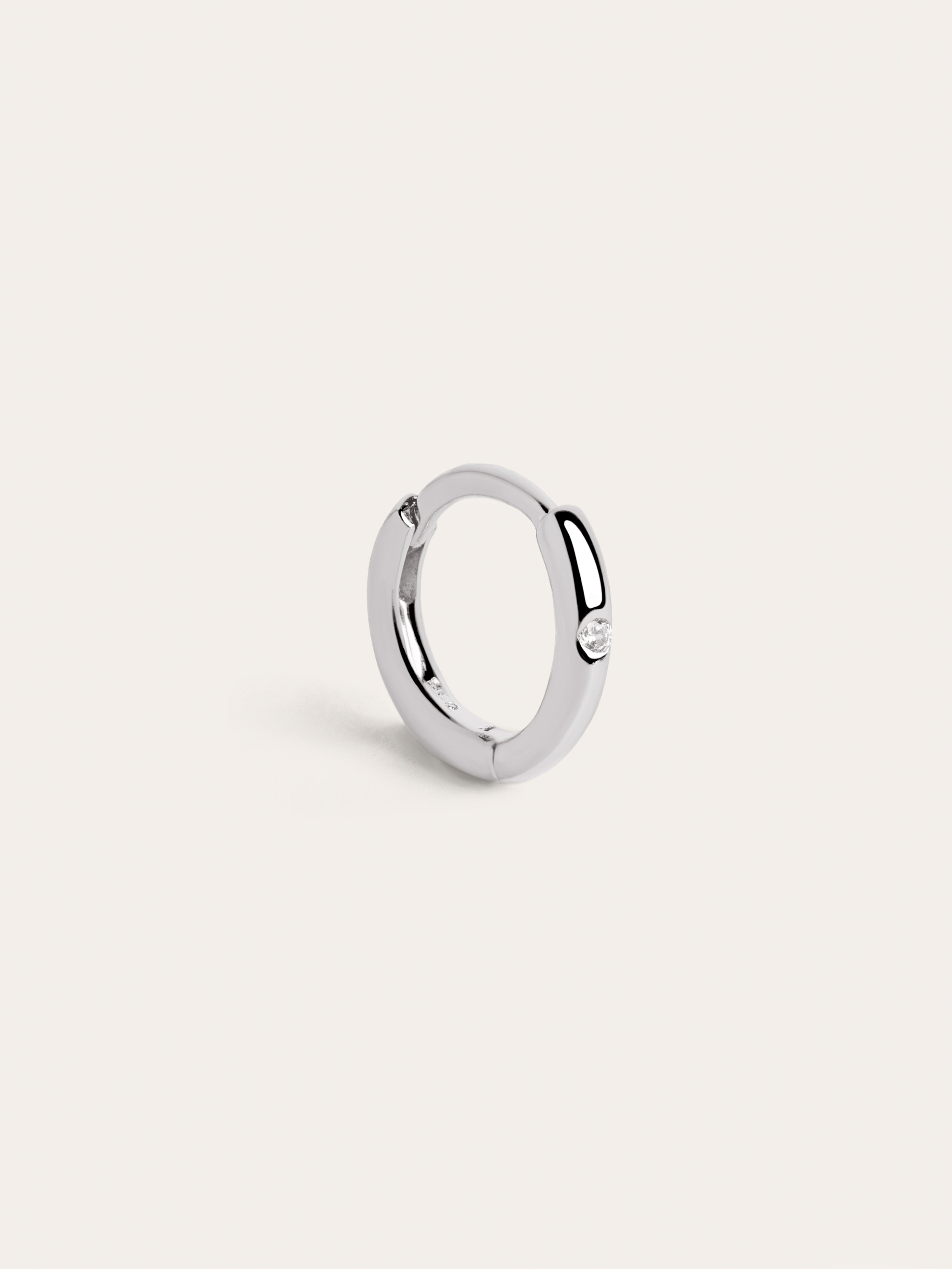 Single Hoop Earring Klein Spark M