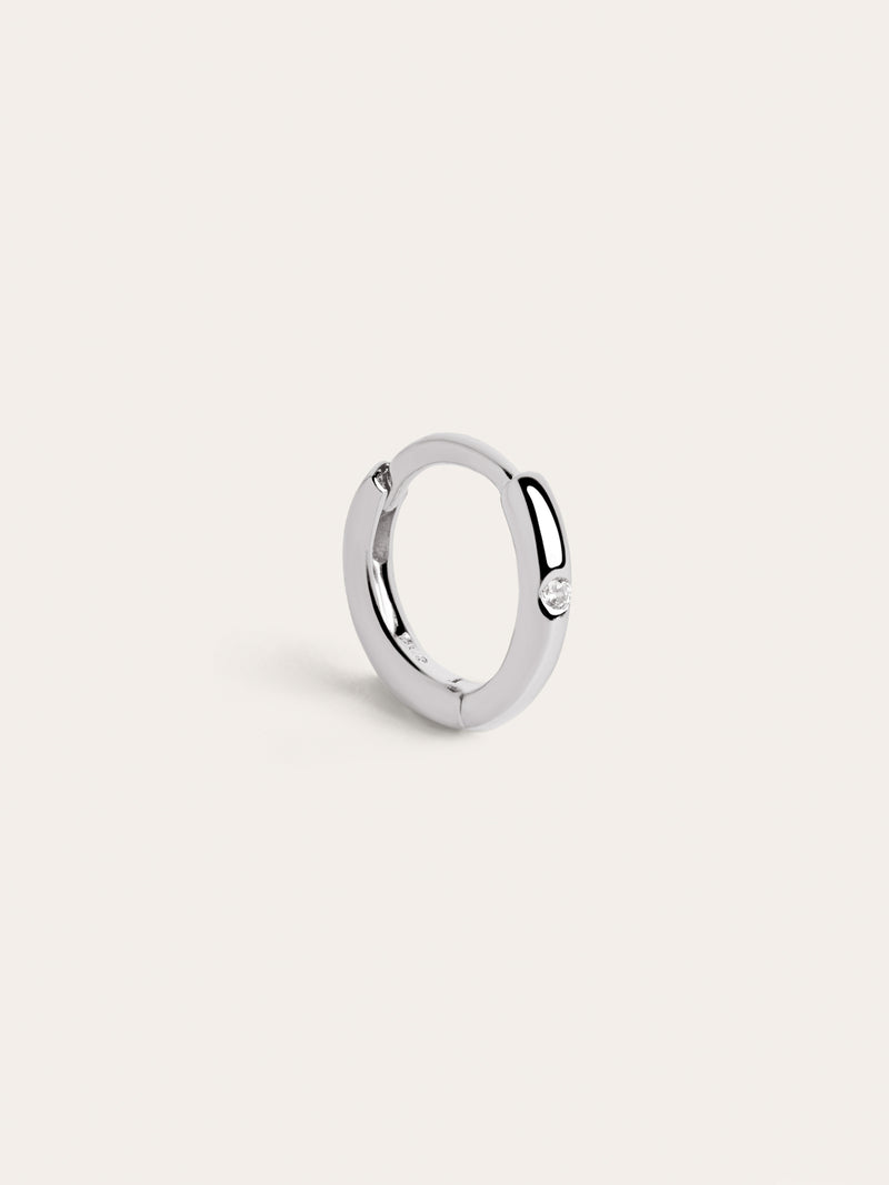 Single Hoop Earring Klein Spark M