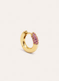 Pink Alma Gold Single Earring