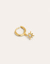 Stella Gold Hoop Single Earring 