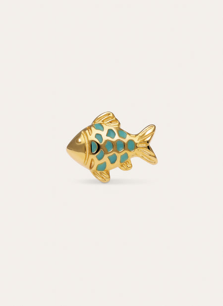 Single Earring Azura Gold Plated