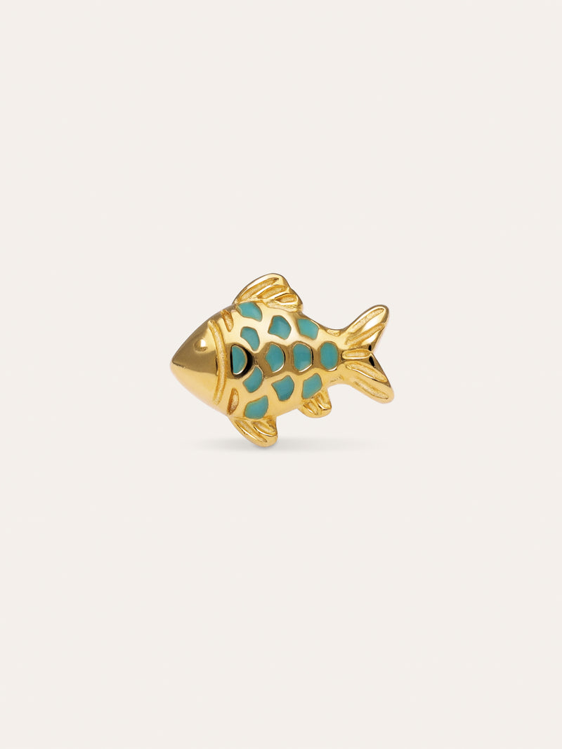 Single Earring Azura Gold Plated