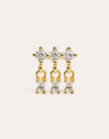 Spark Gold Single Earring 