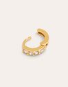 Single Hoop Earring Cleo S Gold Plated