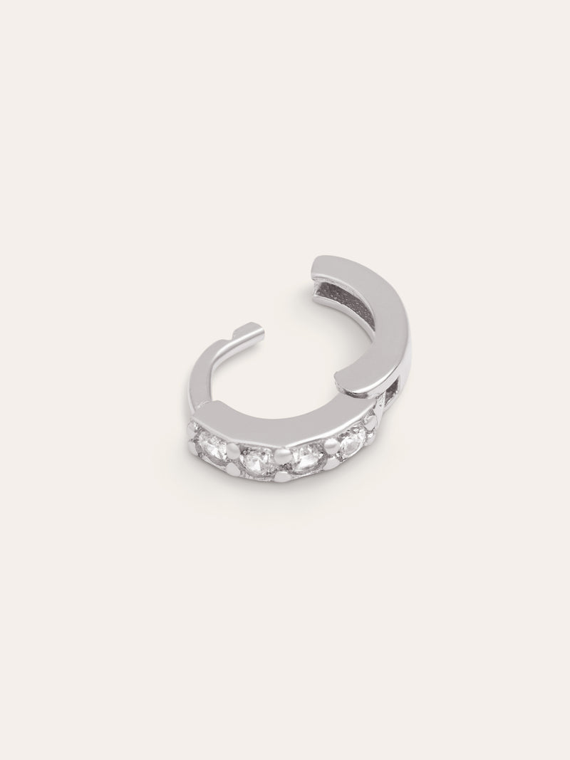 Boucle d'oreille seule Créole Cléo S