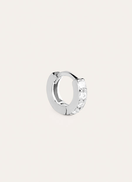 Boucle d'oreille seule Créole Cléo S