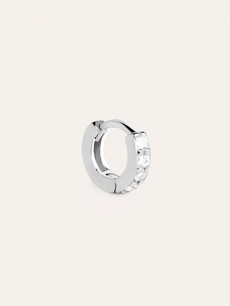 Boucle d'oreille seule Créole Cléo S