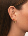Pebbles Sun Gold Earrings
