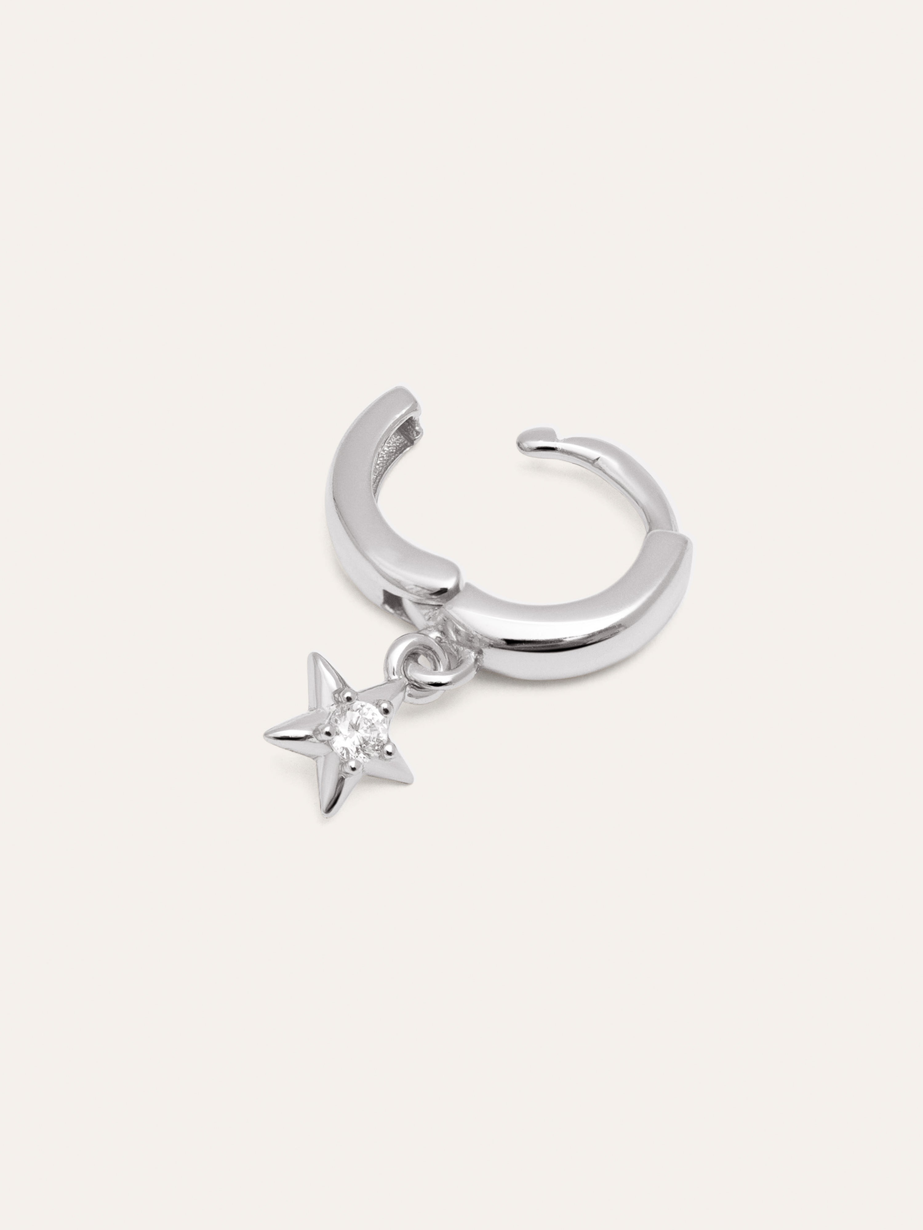 Single Hoop Earring Dance Star