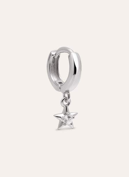 Single Hoop Earring Dance Star