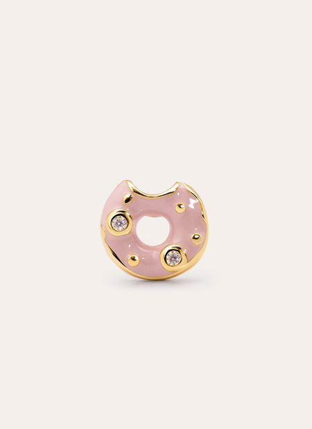 Doughnut Gold Single Earring