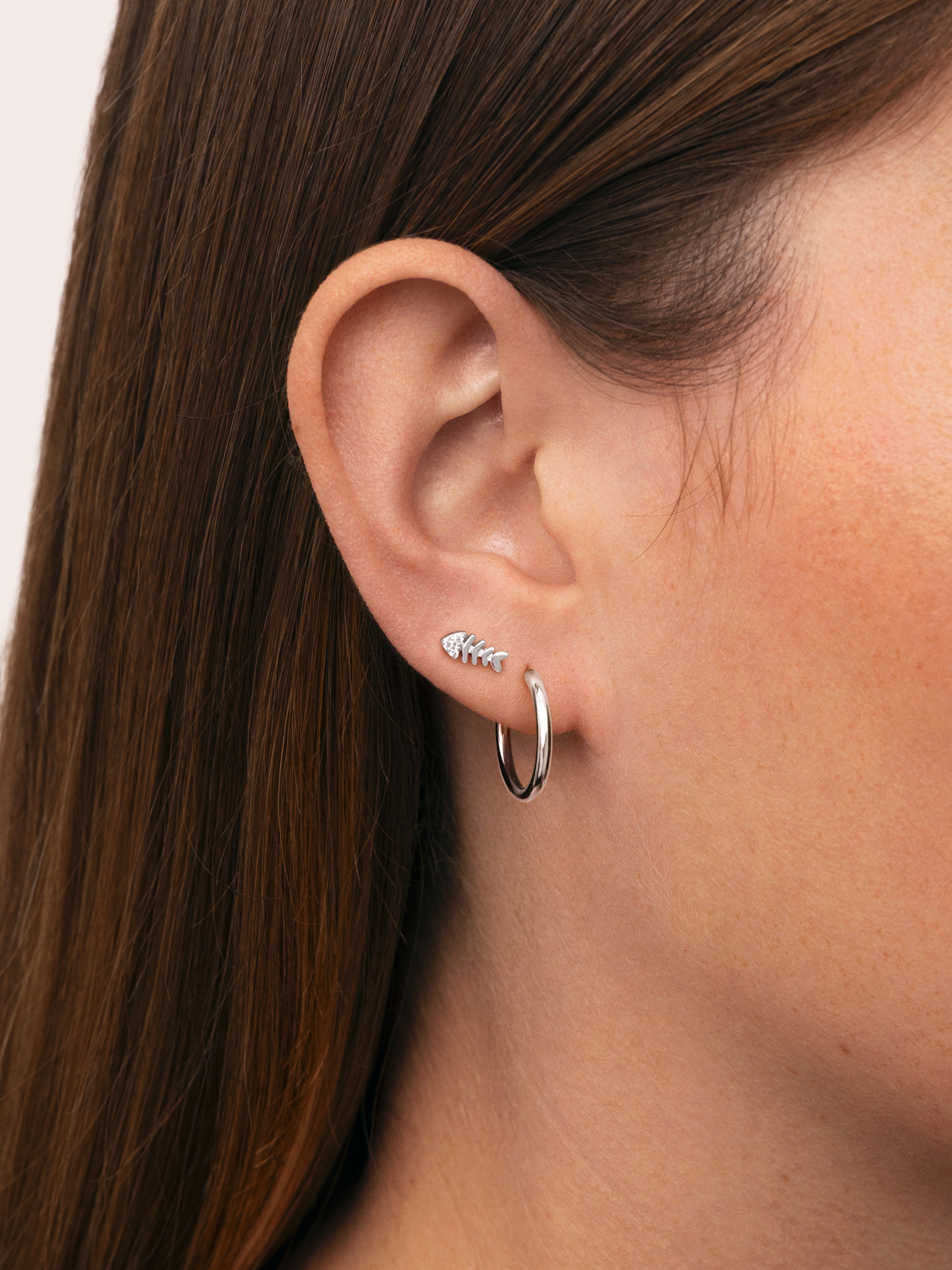 Boucle D’oreille à L’unité Fishbone Spark