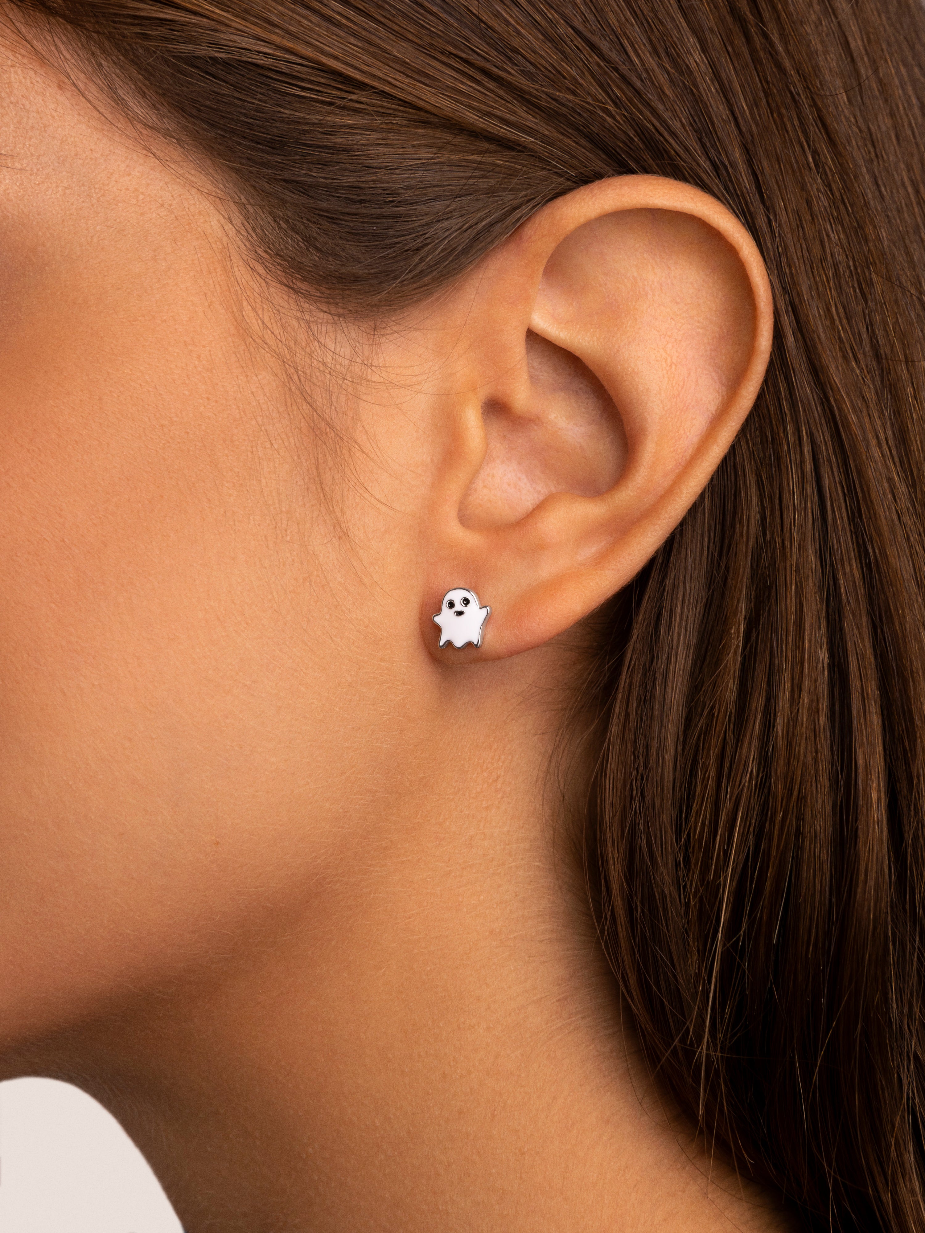 Pendiente Suelto Ghost Flourescent White