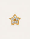 Mini Spark Star Gold-Plated Silver Single Earring