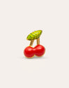 Single Earring Mini Cherry Gold Plated
