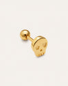 Imagen detalle de Mini Skeleton Gold-Plated Silver Single Earring