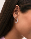 Boucle d'oreille seule Pebbles S Acier