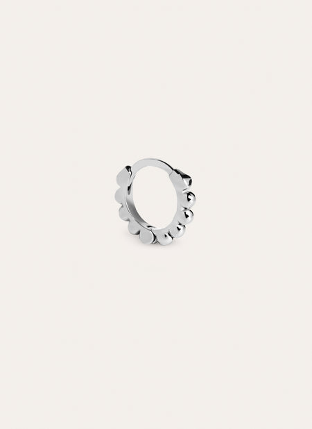 Boucle d'oreille seule Pebbles S Acier