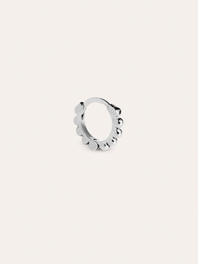 Boucle d'oreille seule Pebbles S Acier