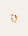 Pearl & Spark Gold Single Earring