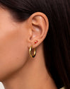 Rocket Gold Single Earring