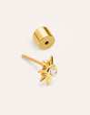 Imagen detalle de Losse oorbel Solar verguld