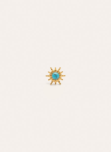 Solea Stainless Steel Gold Single Earring