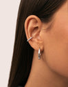 Pendiente Suelto Ear Cuff Tressia Plata