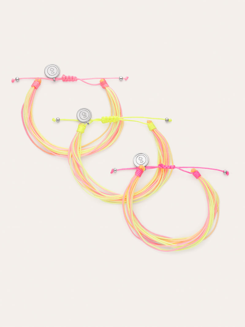 Sunrise Stainless Steel 3 Bracelet Pack