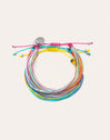 3-Pack Color Rainbow Stainless Steel Bracelets